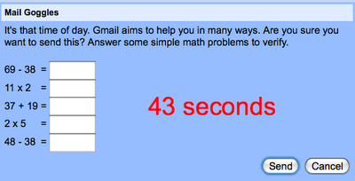Gmails Sobriety Test